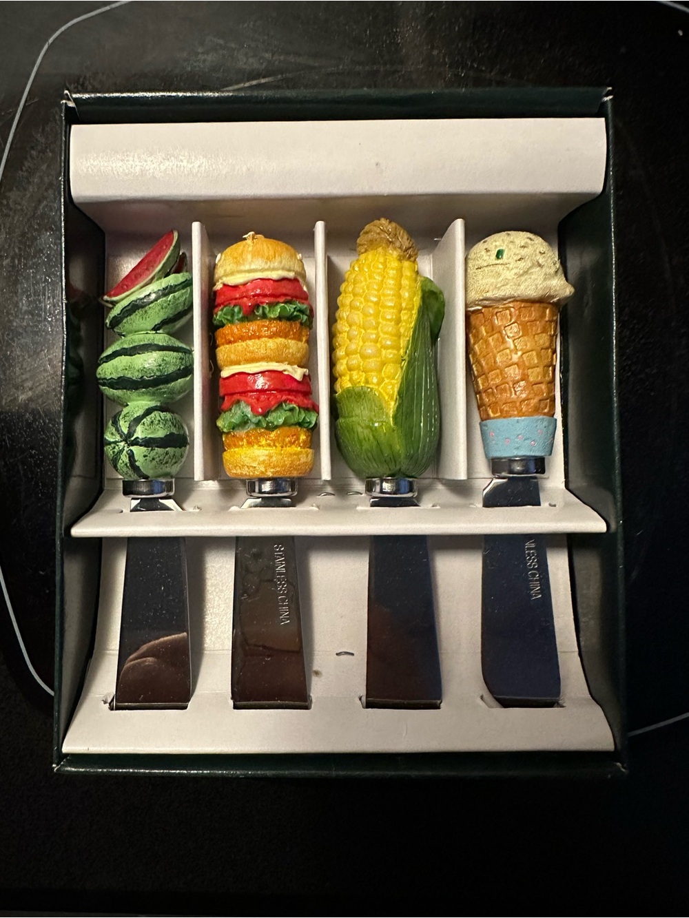 FoxRun 4-Piece Food-Themed Spreader Set